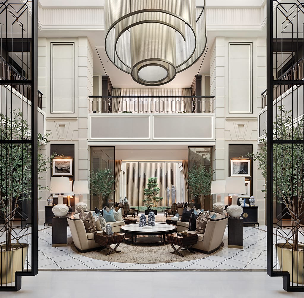 A balanced fusion of traditional and contemporary style