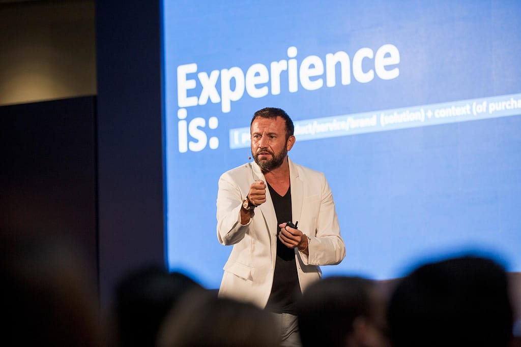 Mauro Porcini during Dubai Design Week